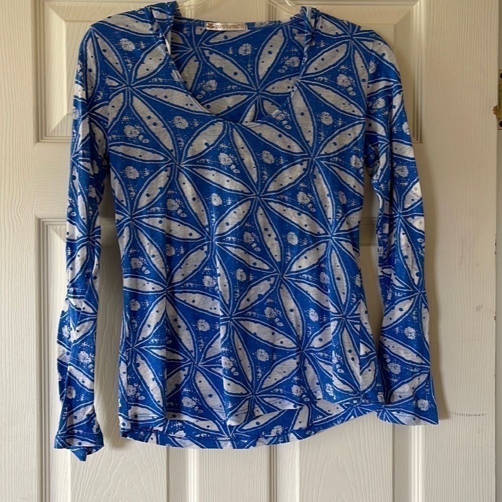Pure karma, hooded, longsleeve, tee size M